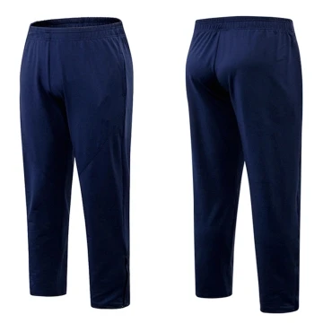 Men's sports slacks training Clothing casual pants leg zipper breathable quick drying sweat fit