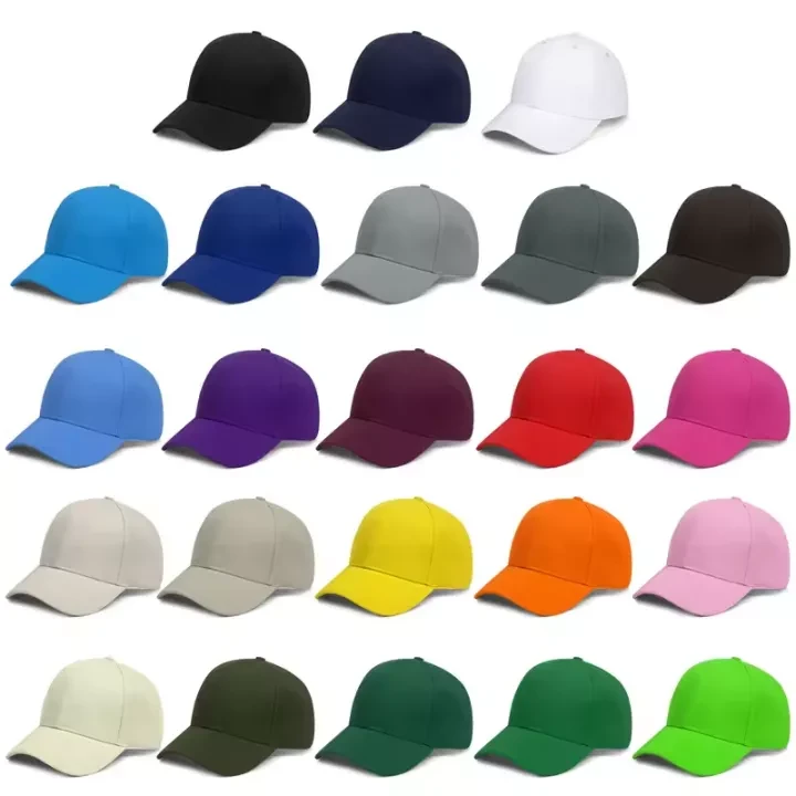 Men Women Unisex Black Cap 24 Solid Color Baseball Cap Snapback Caps Casquette Hats Fitted Casual Go
