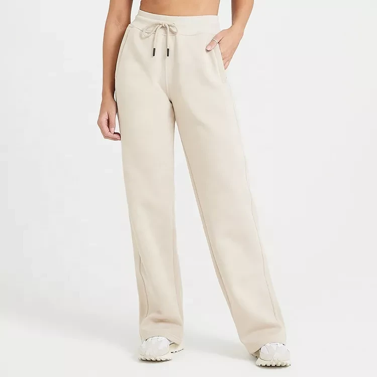 2024 Winter Classic Straight Leg Jogger For Ladies Wide Leg Sports Gym Clothing Plus Size Women'