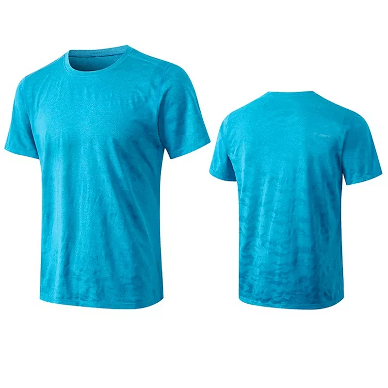 New Design Mens Clothes Quick Dry Muscle Fit Workout Shirts Loose Custom Man Wear Gym Top OEM and OD