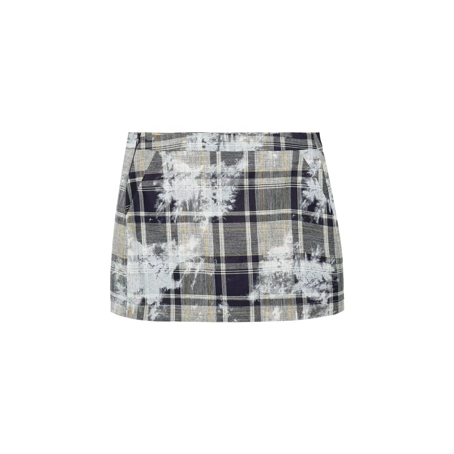 American Retro Plaid Half-body Dress New Spice Girls High Waist Thin A-line Skirt Mini Package Hip S